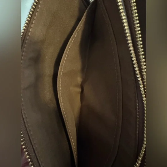 Coach wristlet, two pockets, clean, zippers work, hardly used - Picture 2 of 6